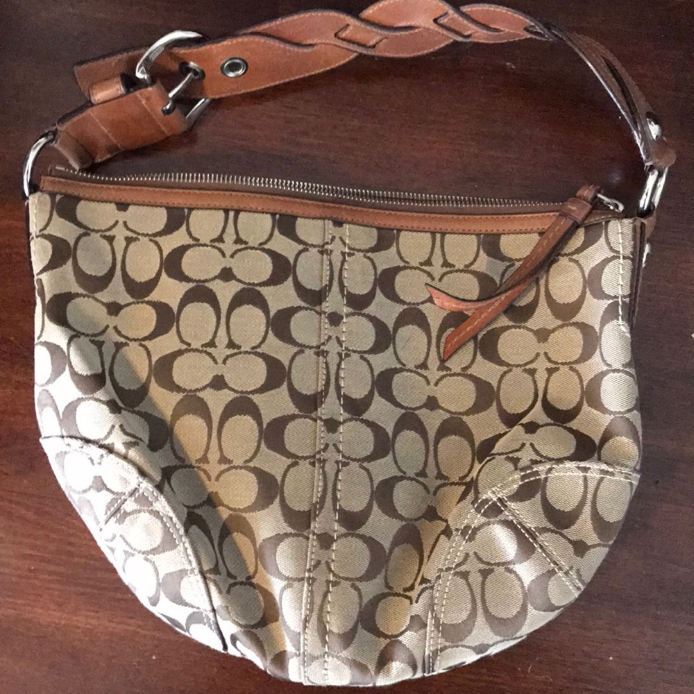 EUC classic coach purse